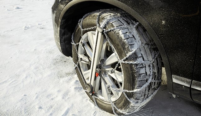 selecting snow chains